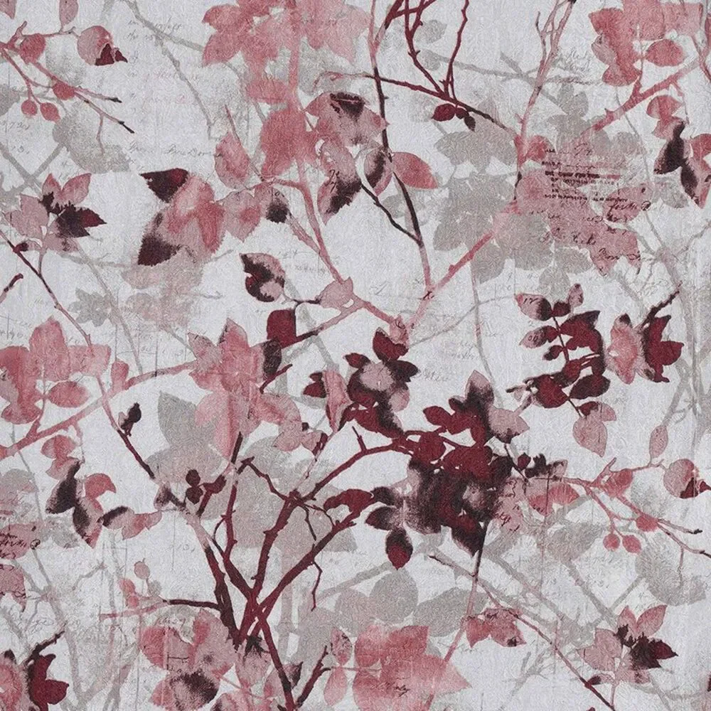 PowerSellerUSA Elegant Floral Polyester Blackout Single Window Curtain Panel,